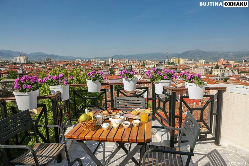 Hotel Bujtina Oxhaku Korcza Zewnętrze zdjęcie